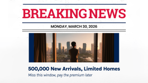 Migration Surge 2026: 494,000 Arrivals Tighten Housing Supply