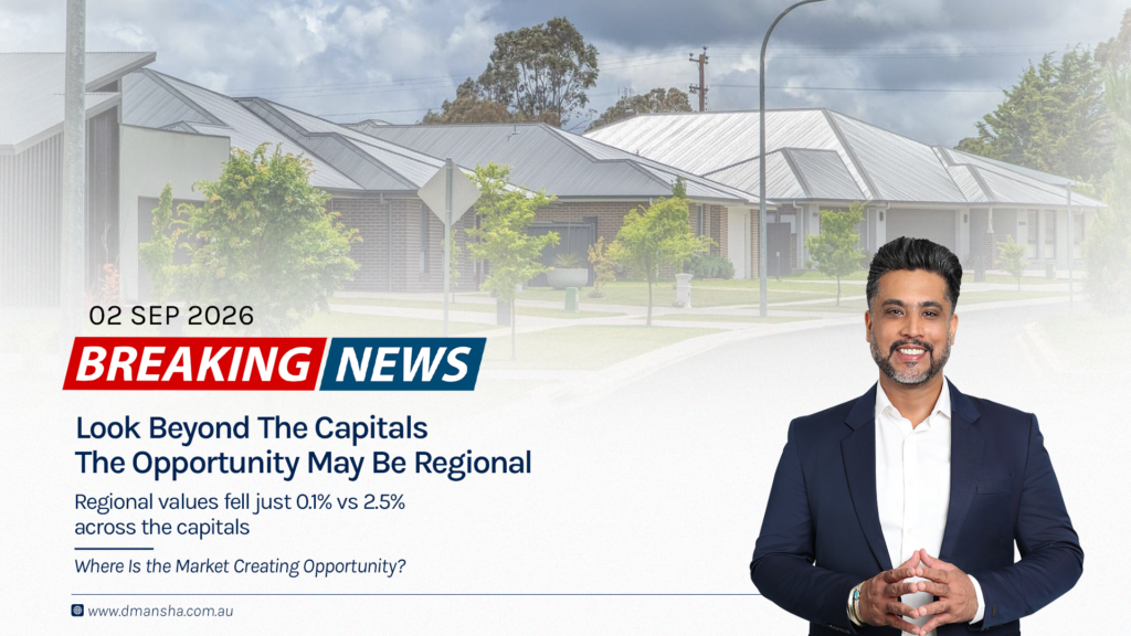 Regional Property Markets Outperform Capitals